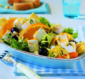 Salade d’artichauts au Fromage de Brebis