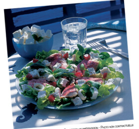 Salade de Rougets et Calamars