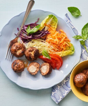 Boulettes de viande hachée au fromage de brebis