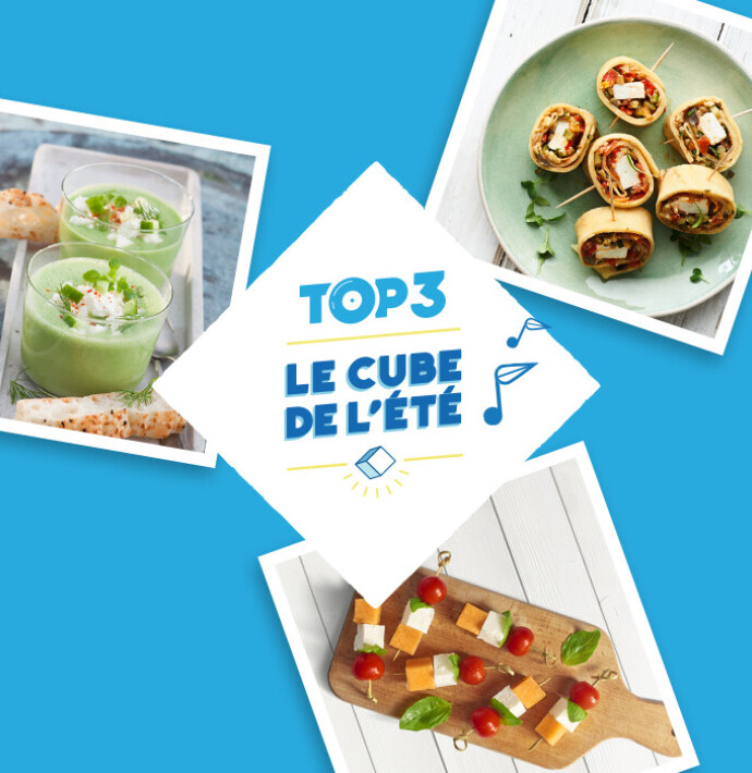 Le TOP 3 des recettes apéritives