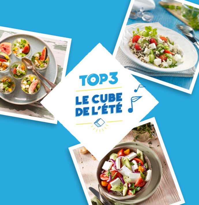 Le TOP 3 des salades méditerranéennes