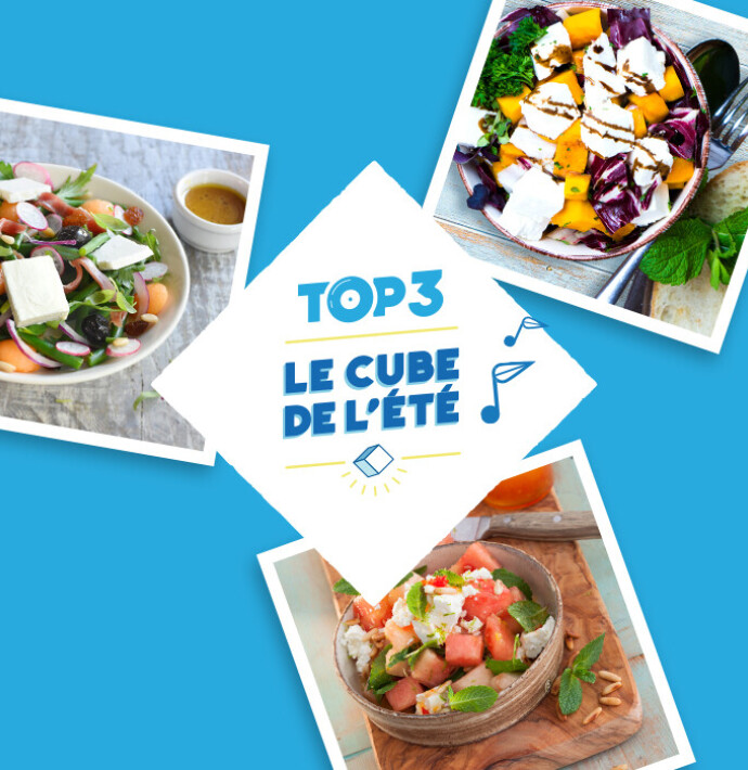 Le TOP 3 des salades sucrées salées