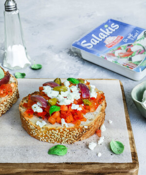 Dakos, la bruschetta crétoise